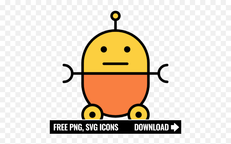 Free Robot Icon Symbol Png Svg Download - Smile Icon,Robotic Icon