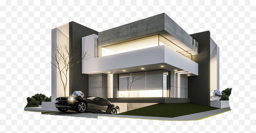 Free Photo Home Modern Building Architecture House Luxury - Small Modern Building Design Png,Modern Building Icon