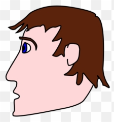 Head Man Side Png Svg Clip Art For Web - Download Art High Speed Winds Are Accompanied By Reduced Air Pressure