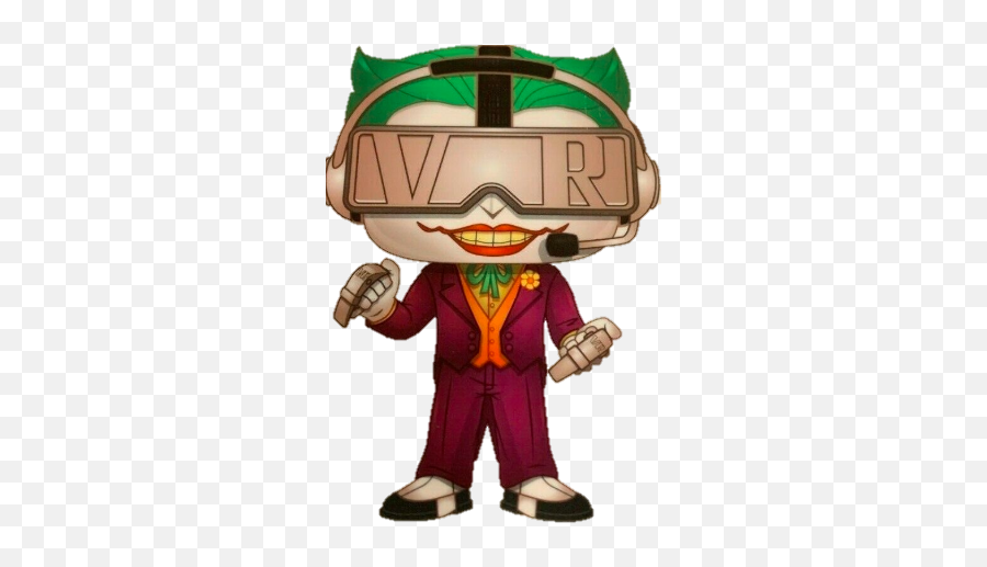 Covetly Funko Pop Heroes The Joker Vr Gamer Chase 296 - Vr Joker Funko Pop Png,The Joker Icon