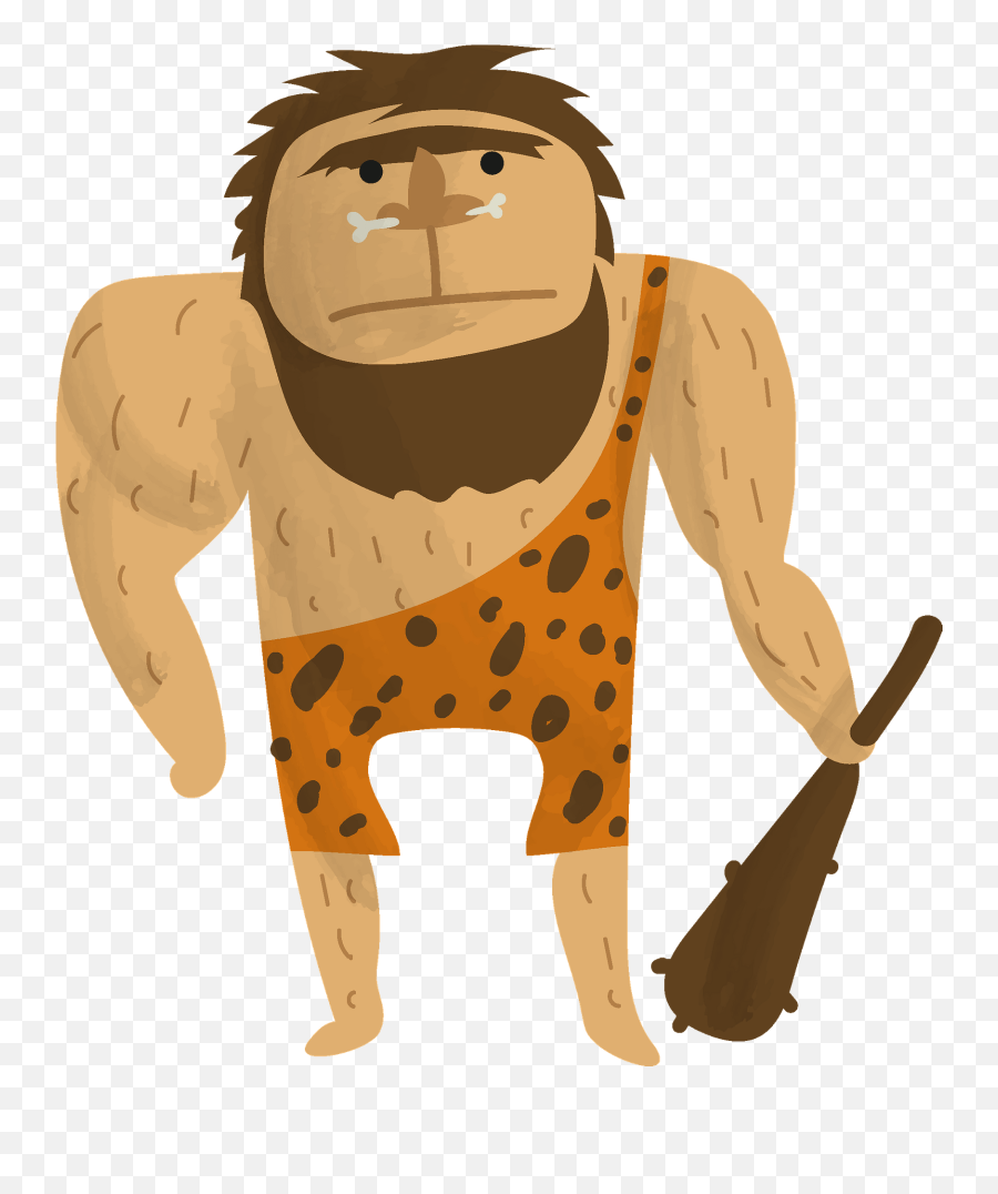 Caveman Clipart Free Download Transparent Png Creazilla - Cave Man Clipart Png,Caveman Icon