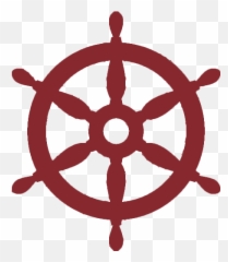 Ship Wheel - 512red Steering Icon 512x512 Png Euston Railway Station