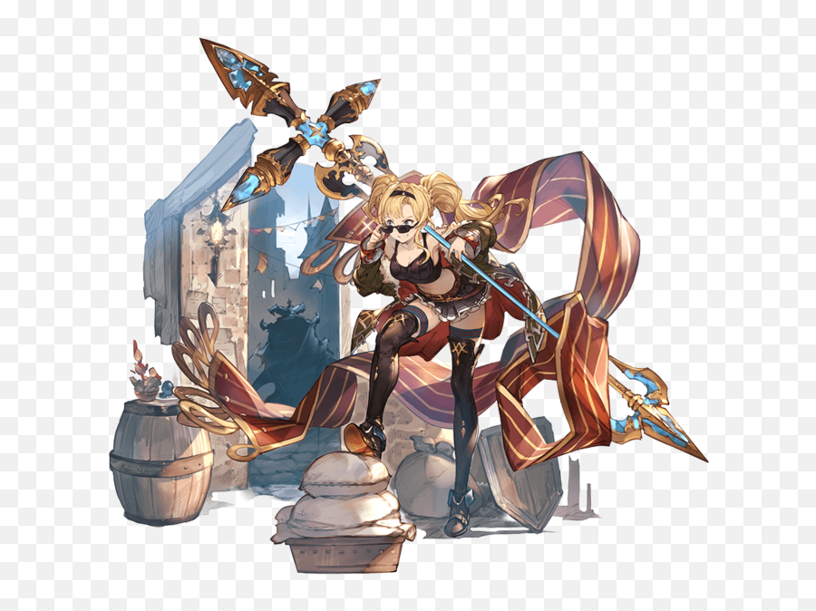 Zeta B - Zeta Dark Granblue Fantasy Versus Png,Anime Characters Png