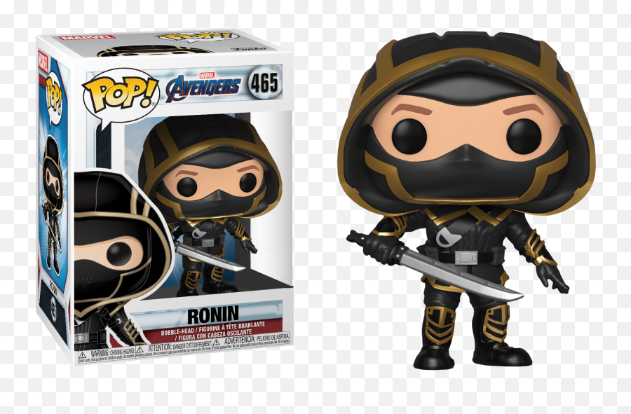 Avengers 4 Endgame U2013 Ronin Masked Us Exclusive Pop Vinyl - Jaymu0027s Place Funko Pop Ronin Endgame Png,Thanos Head Transparent