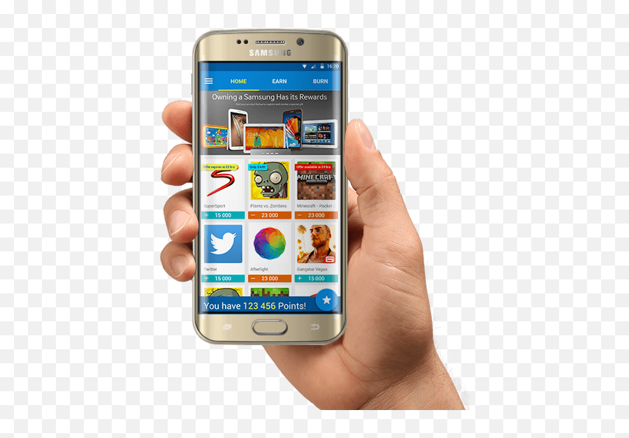Download Camera Phone - Hand Samsung Phone Png,Samsung Phone Png