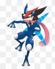 Pokemon Greninja Mega Evolves Download - Greninja Ash Png,Greninja Png
