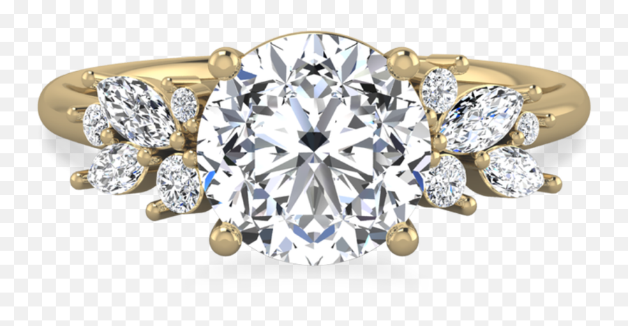 Blythe Brilliant Cut Engagement Ring - Engagement Rings Png,Diamond Ring Png