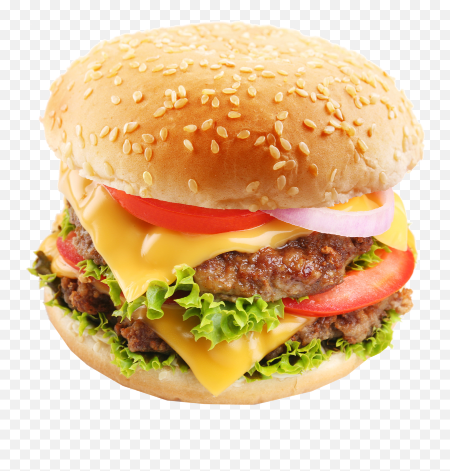 Png Images Transparent Background - Transparent Background Cheese Burger Png,Cheeseburger Transparent