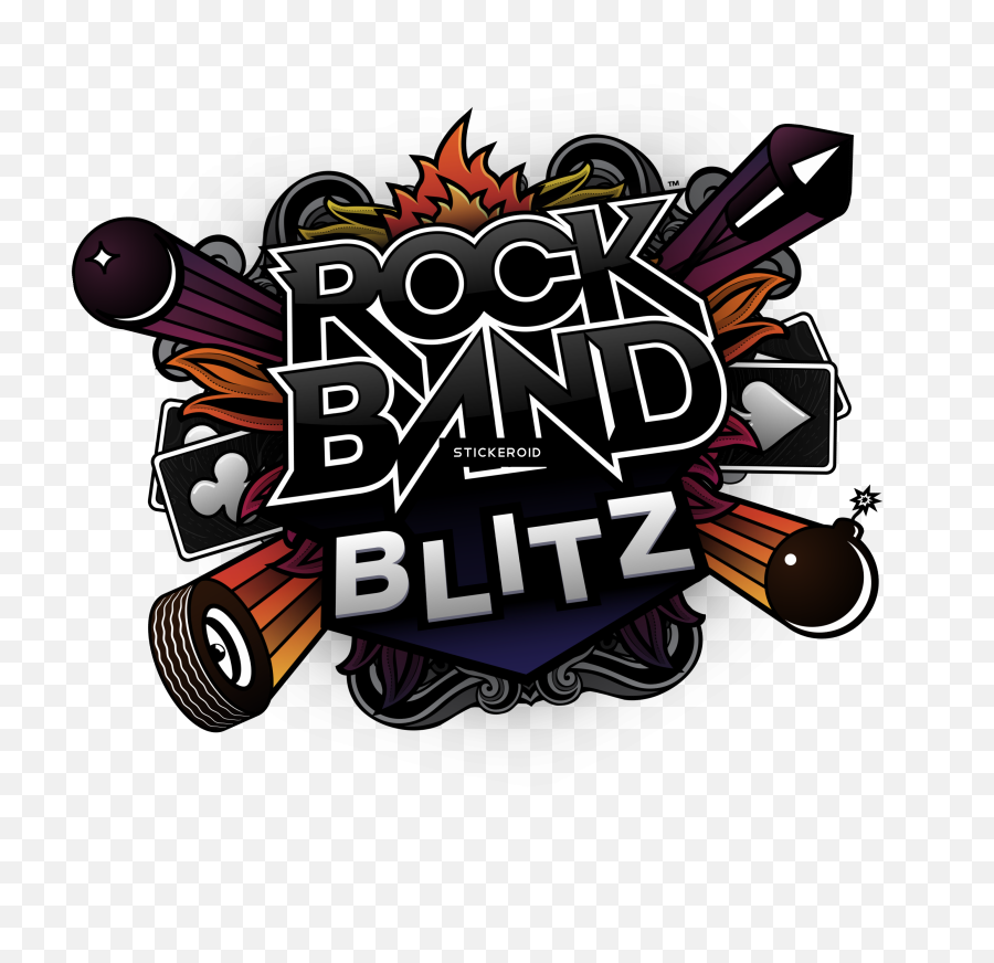 Rock Band Hd Music - Illustration Png,Rock Music Png