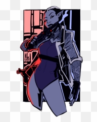 Elf Weapons Specialist By Lord - Cyberpunk Charactrer Png,Cyberpunk Png