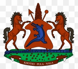 Coat Of Arms Lesotho - Wikipedia Lesotho Coat Of Arms Png,Nala Png
