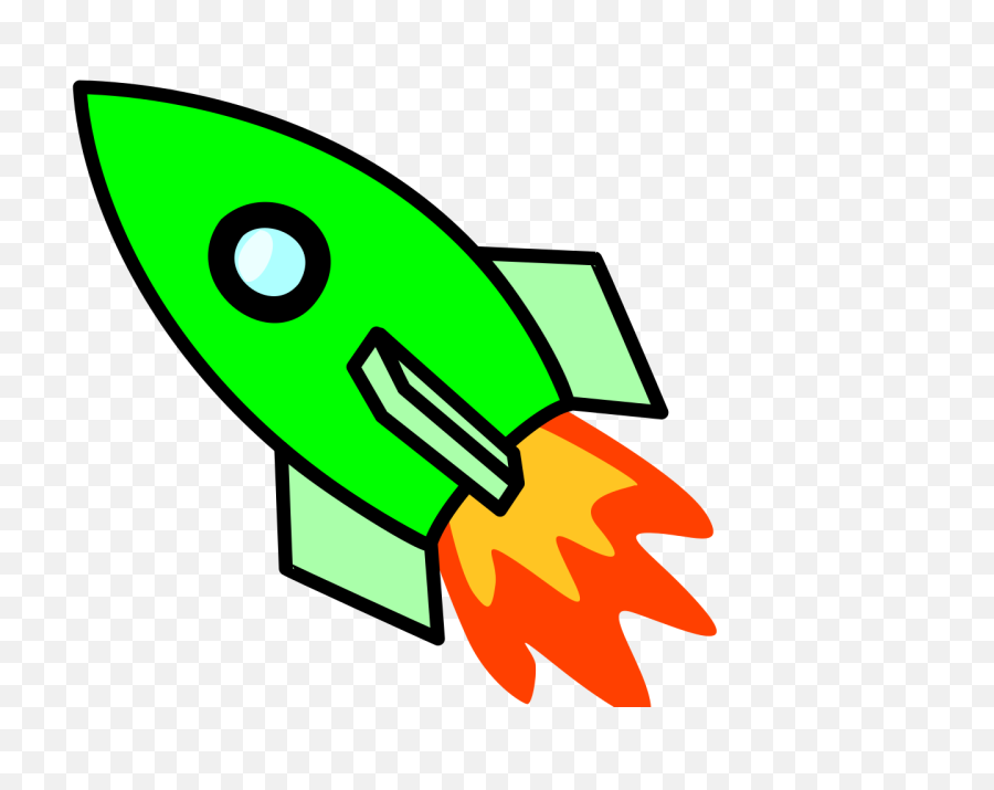Spaceship Clipart Rocket Fire - Rocket Clipart Png,Spaceship Clipart Png