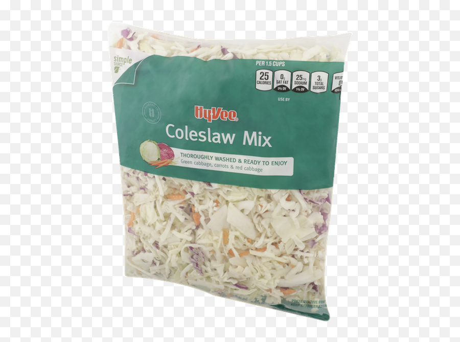 Hy - Vee Coleslaw Salad Mix Hyvee Aisles Online Grocery Grated Cheese Png,Cabbage Transparent