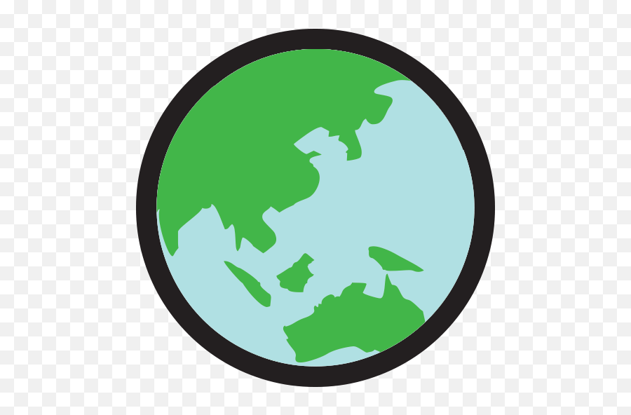 Earth Globe Americas Emoji For Facebook - Circle Png,Earth Emoji Png