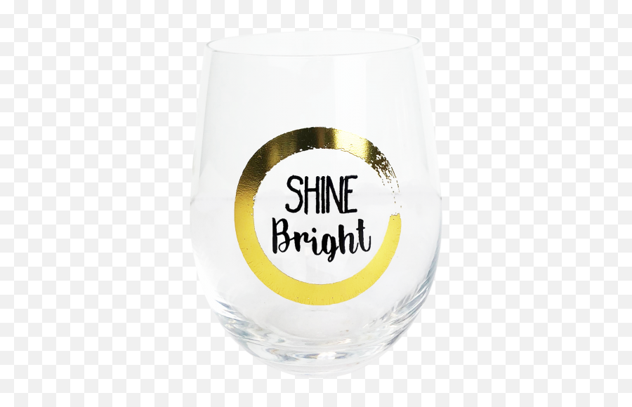 Shine Bright Wine Glass Png