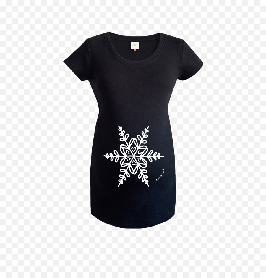 Transparent Background Materinity - Active Shirt Png,White Snowflake Transparent