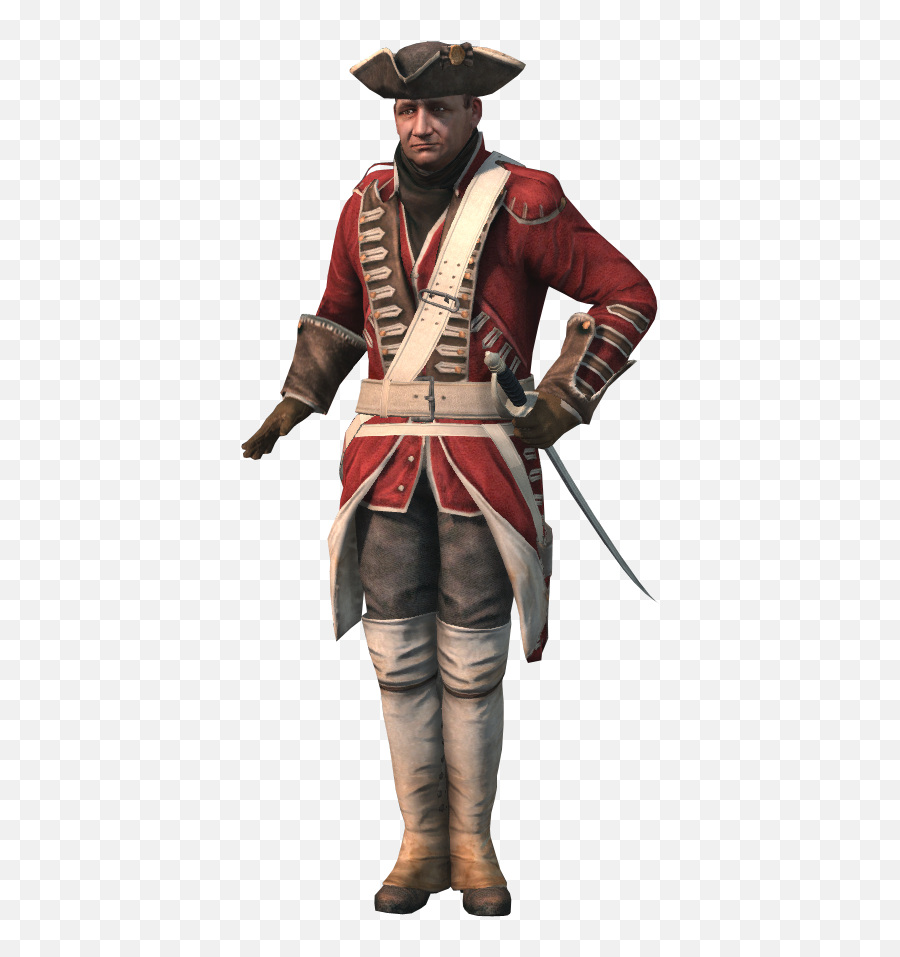 Download British Army And Member Of The Templars Braddock - Braddock Creed 3 Png,Coat Png
