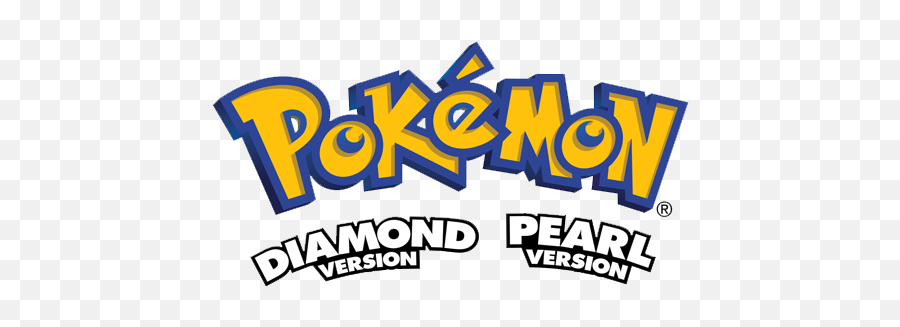 Pokemon Logo Png - Pokémon Diamond And Pearl,Pokemon Logo