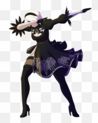 Download Nier Automata 2b Commission Steedoj Dab - Nike Air Transparent Nier Automata 2b Png,Air Png