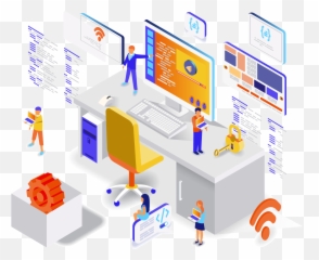 Digital Marketing Training Malaysia - Dmc Isometric Programming 3d Model Free Png,Digital Marketing Png