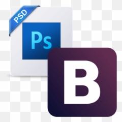 Psd To Bootstrap Conversion - Logo Psd png