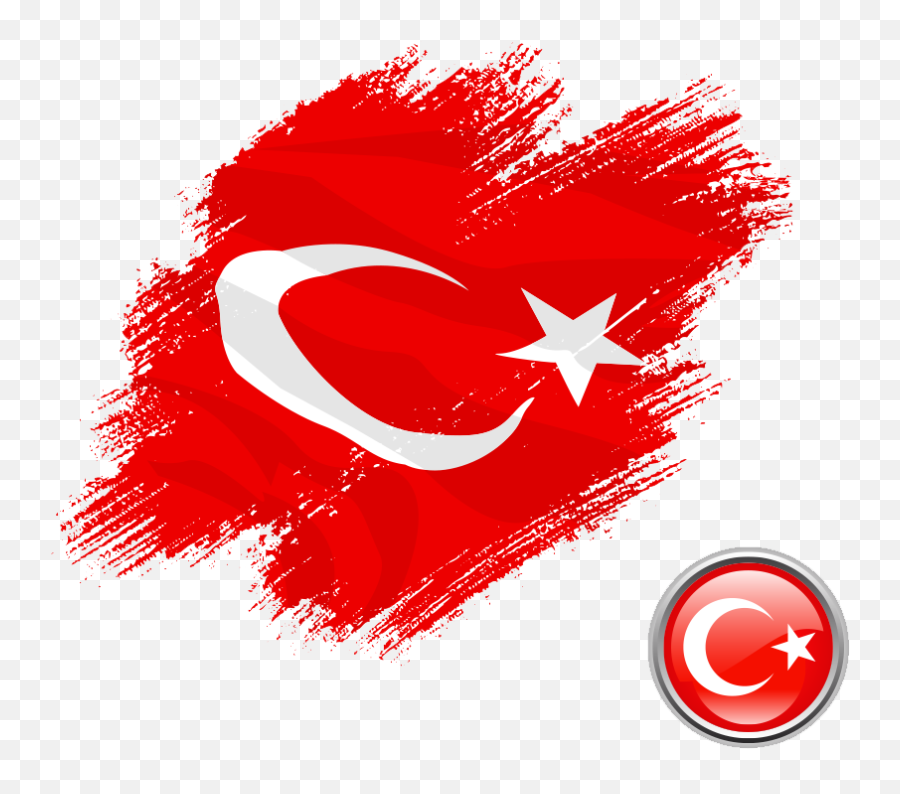 Download Flag Of Turkey Png Image With No Background - Vector Turkey Flag Png,Turkey Flag Png