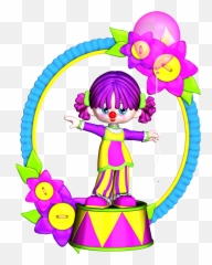 Free Birthday Clown Clipart Png