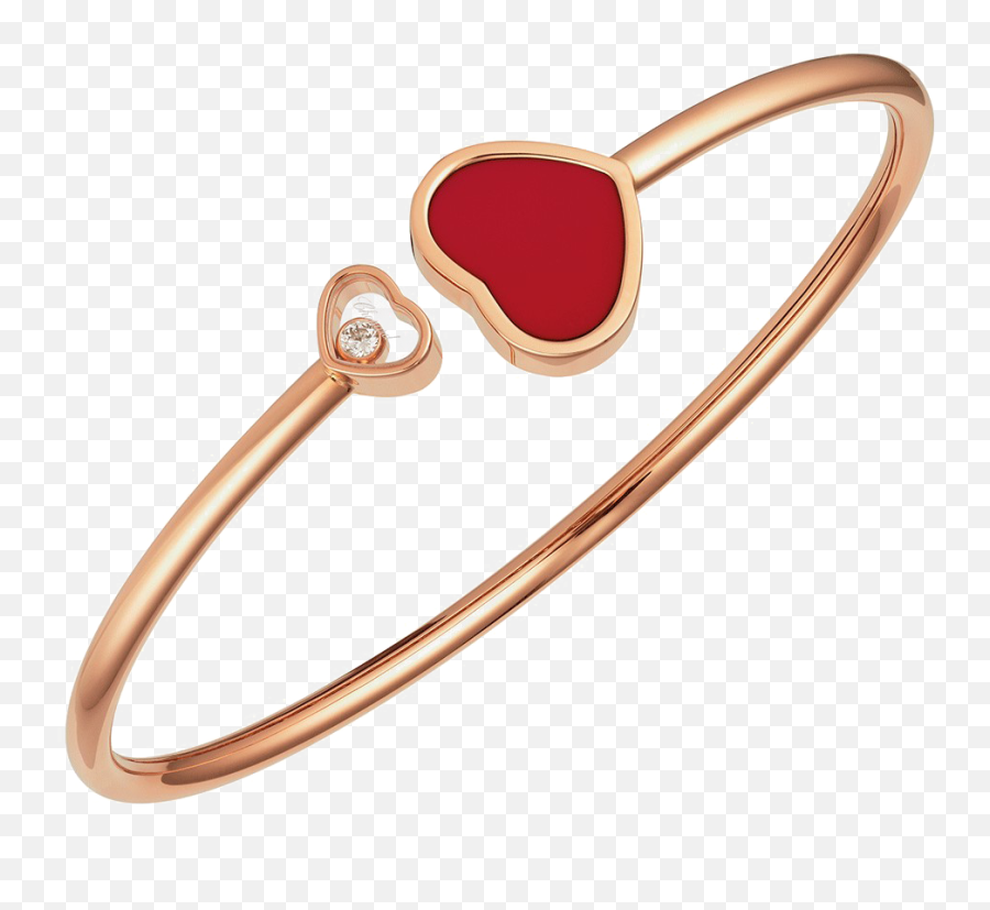 Rose Red Diamond Stone Png High - Quality Image Png Arts Chopard Happy Heart Bangle,Red Diamond Png