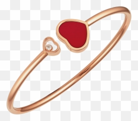 Rose Red Diamond Stone Png High - Quality Image Png Arts Chopard Happy Heart Bangle,Red Diamond Png