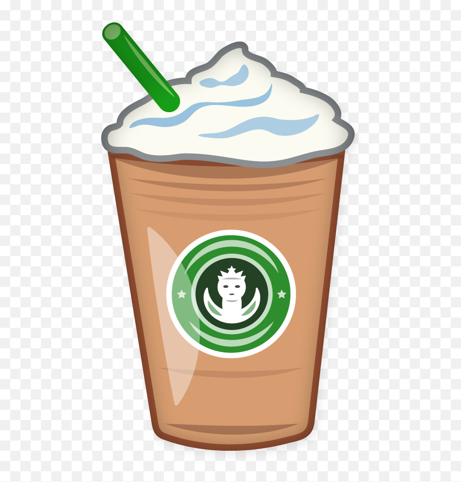 Coffee Art Emoji Starbucks Iphone - Starbucks Emoji Copy And Paste Png,Starbucks Png