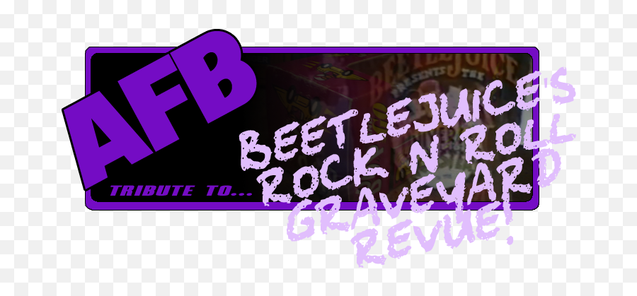 Rock N Roll Graveyard Revue - Calligraphy Png,Beetlejuice Png