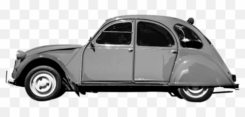 Oldtimer Classic Car Duck Png Image - Citroen 2cv No Background