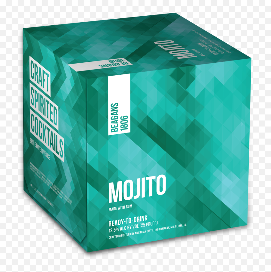 Mojito U2014 Beagans 1806 Ready - Todrink Cocktails Box Png,Mojito Png