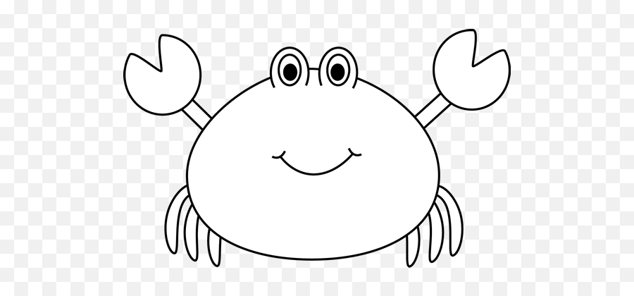 Black And White Crab Animals Ocean - Black And White Transparent Background  Crab Clipart Png,Crab Clipart Png - free transparent png images 