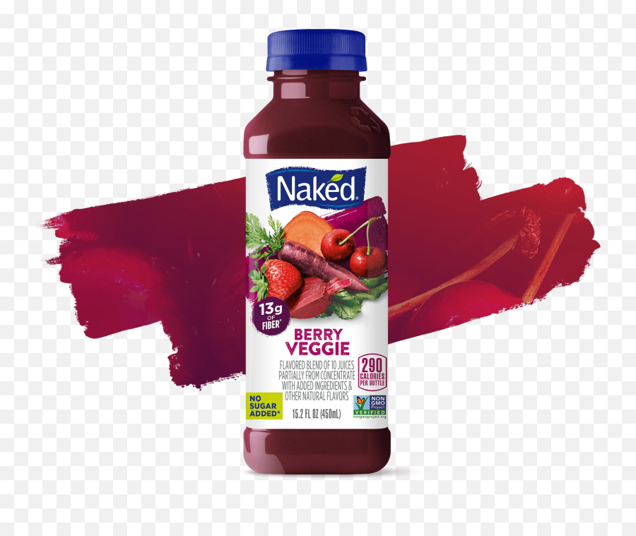 Naked Juice Berry Veggie - Berry Veggie Naked Juice Png,Veggie Png