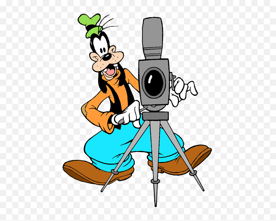 Goofy Camera Transparent Cartoon - Disney Camera Clipart Png,Goofy Transparent