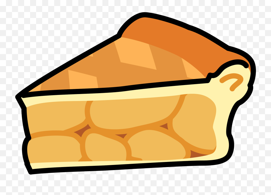 Piece Of Apple Pie Clipart - Slice Of Pie Clipart Png,Pie Clipart Png