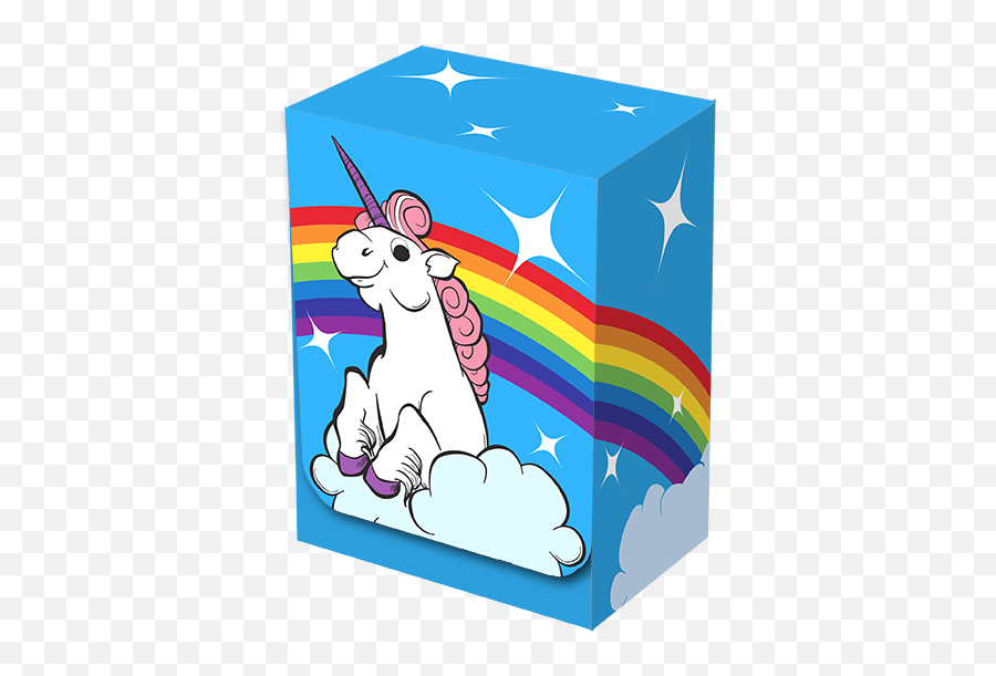 Legion Deck Box Rainbow Unicorn - Mtg Unicorn Deck Box Png,Rainbow Unicorn Png