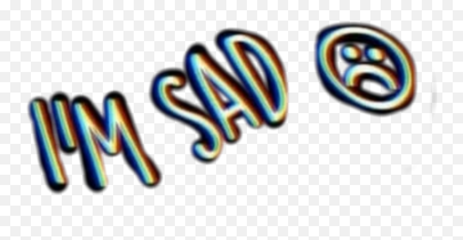 Sadness Png - Sad Sadness Sadboy Sadgirl Broken Color Gradient,Sad Boy Logo