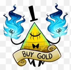 Gravityfalls Gold Buy Bill Cipher Billcipher Ciphe - Bill Cipher Buy Gold Png,Bill Cipher Png