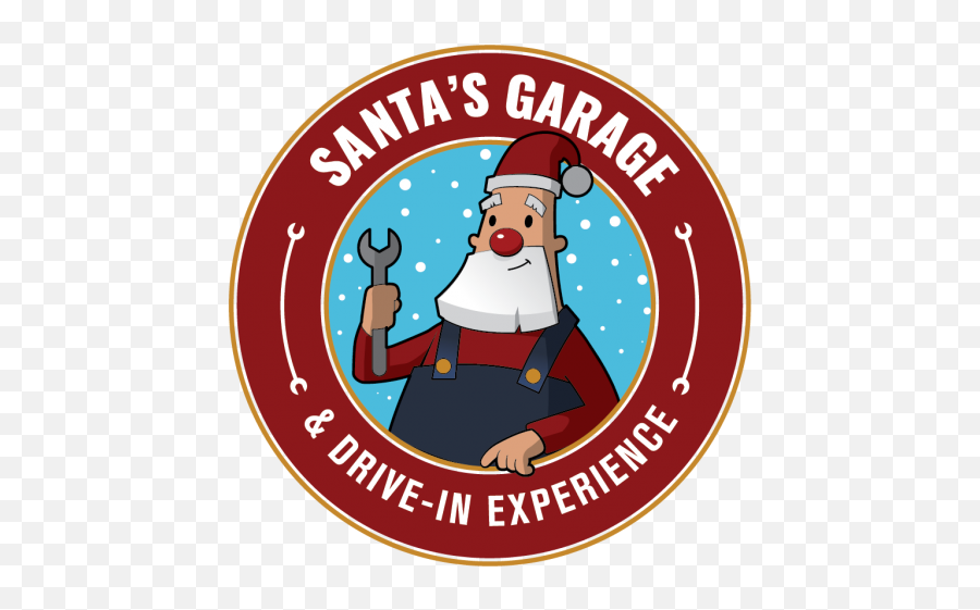 Santau0027s Garage U0026 Drive - In Experience Soldierfieldnet Santas Garage Png,Elf On The Shelf Logo