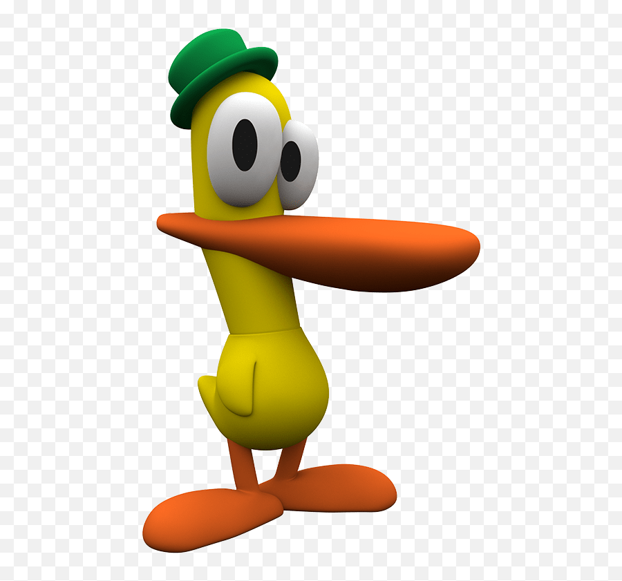 Pato The Duck Funny Face Transparent - Pato Pocoyo Png,Funny Faces Png