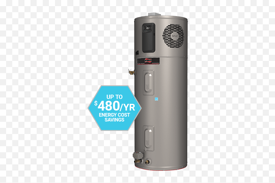 Ruud Ultra Series Hybrid Electric Water Heater - Ruud Portable Png,Power Saver Icon