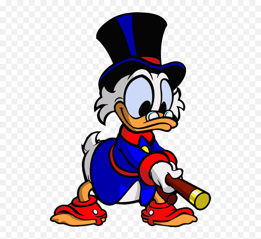 Disney Cartoon Characters Ducktales - Scrooge Mcduck Ducktales Remastered Png,Scrooge Mcduck Icon