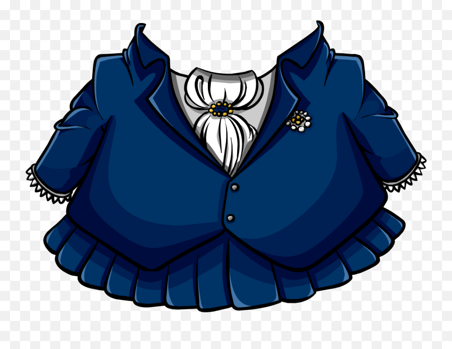 Business Dress Club Penguin Wiki Fandom - Blue Club Penguin Dress Png,Dress Icon Png