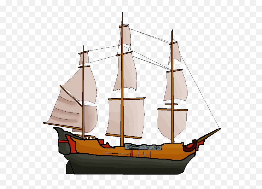 Download Large Pirate Ship Image - Pirate Ship Boat Sprite Transparent Background Pirate Ship Png,Pirate Ship Png