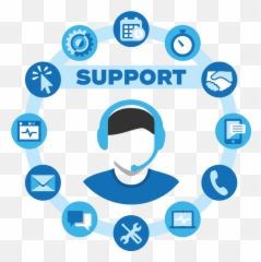 Download Hd Contact Us - Icon Transparent PNG Image Support Icons