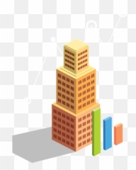 Buiding Icon 2d Animation Gif - Transparent Animated Building png