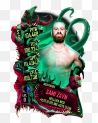 Sami Zayn - Wwe Supercard Nightmare Tier Png,Sami Zayn Png