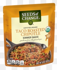 Organic Chipotle Taco - Seeds Of Change png